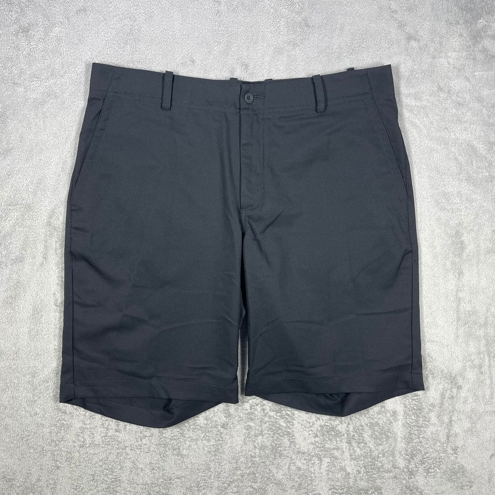 Nike Golf Shorts Mens 36 Black Dri-FIT Standard Fit Performance Activewear